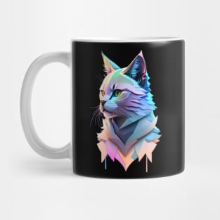 Meow-saic Masterpieces cat Art for Cat Lovers Mug